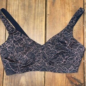 lululemon athletica Black and Pink Sports Bra